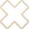 Ekena Millwork 29 78W x 29 78H x 38T Small Fowler Decorative Fretwork Wood Ceiling Panels, Birch CELW30X30X0375FLRBI - alternate 6